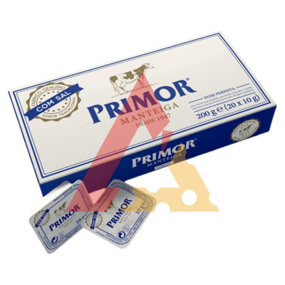 Manteiga Com Sal Primor 125x8Gr