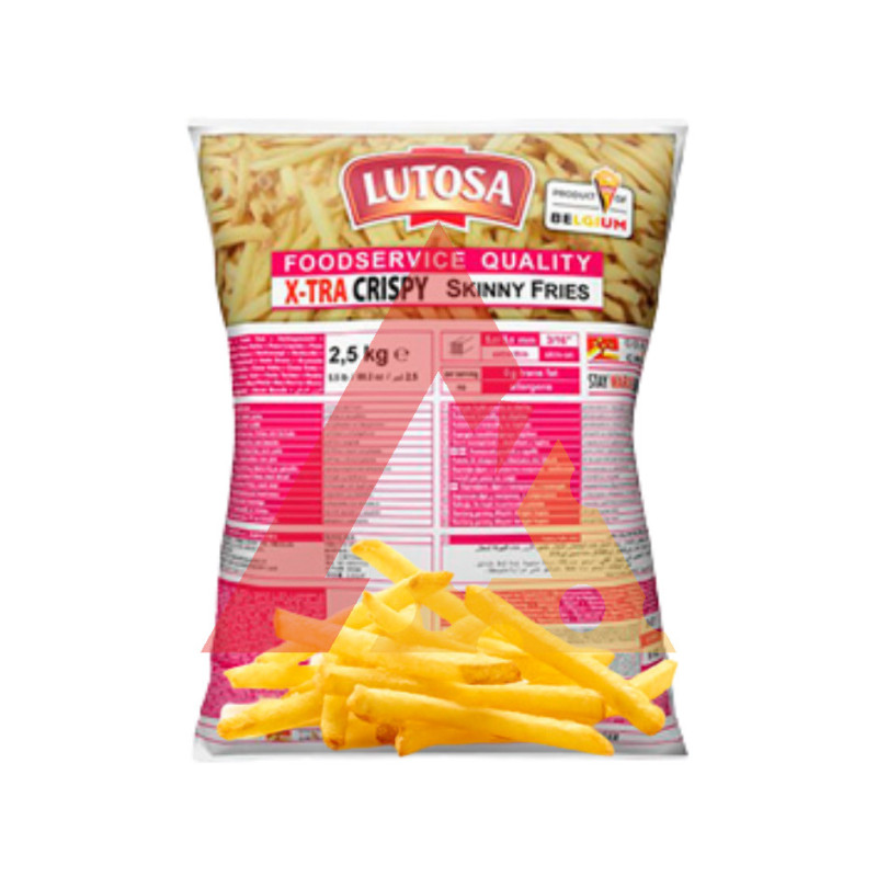 Batata X-Tra Crispy 5*5 Skinny Fries Lutosa